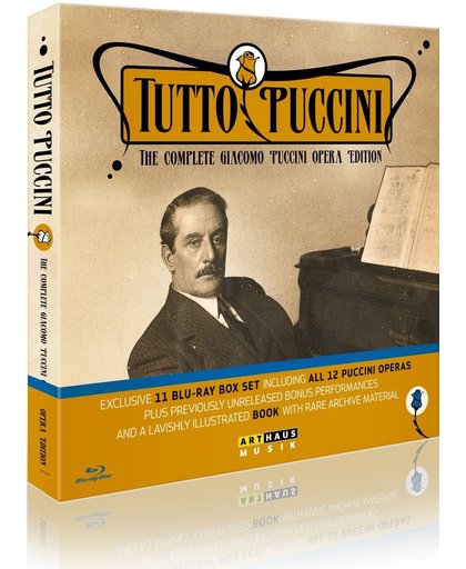 Cedolins,Marton,Carreras - Tutto Puccini 11 Dvd'S Alle Puccini (Blu-ray)
