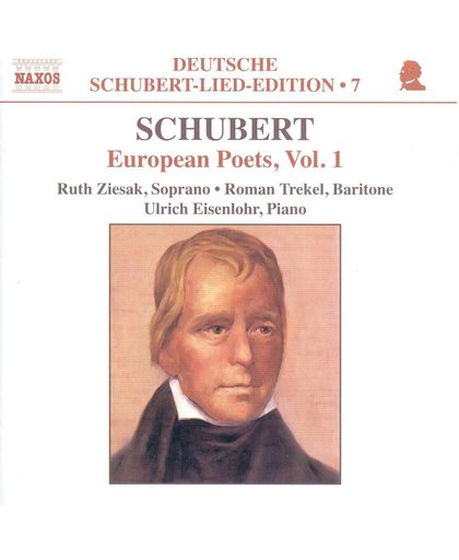Deutsche Schubert-Lied-Edition Vol 7 - European Poets Vol 1