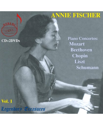 Annie/Hungarion Radio Symph Fischer - Fischer,Annie Volume 1 2 Dvd+Cd
