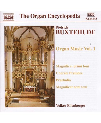 Buxtehude: Organ Music Vol 1 / Volker Ellenberger