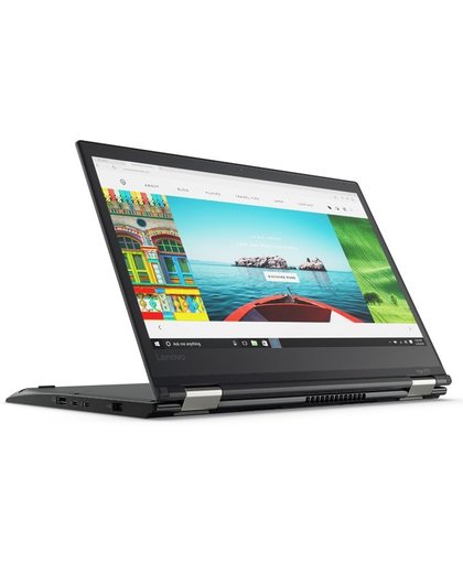 Lenovo ThinkPad Yoga 370 Zwart Hybride (2-in-1) 33,8 cm (13.3") 1920 x 1080 Pixels Touchscreen 2,50 GHz Zevende generatie Intel® Core™ i5 i5-7200U