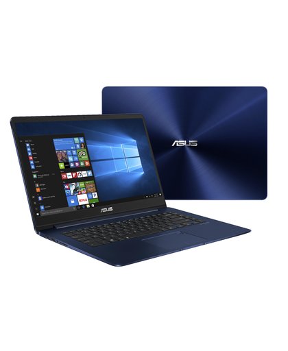 ASUS ZenBook UX530UQ-FY014T Blauw Notebook 39,6 cm (15.6") 1920 x 1080 Pixels 2,50 GHz Zevende generatie Intel® Core™ i5 i5-7200U
