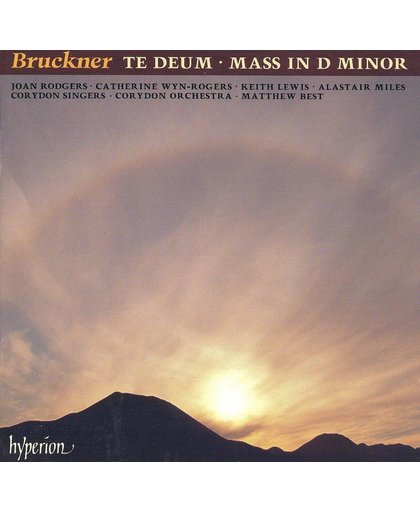 Bruckner: Mass In d, Te Deum / Best, Corydon Singers