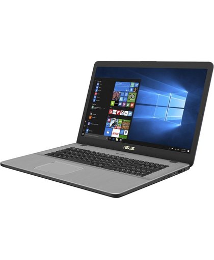 ASUS VivoBook Pro N705UD-GC115T Grijs, Metallic Notebook 43,9 cm (17.3") 1920 x 1080 Pixels 1,80 GHz Intel® 8ste generatie Core™ i7 i7-8550U