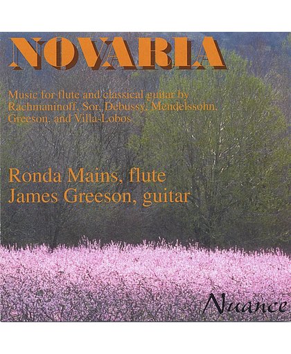 Music for Flute & Guitar by Rachmaninoff, Sor, Debussy, Mendelssohn, Greeson & Villa-Lobos
