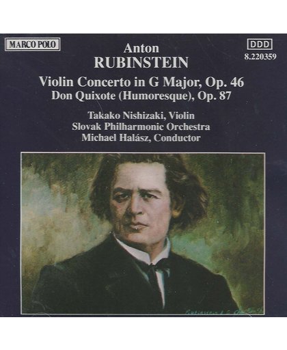 Rubinstein: Violin Concerto, Op. 46; Don Quixote, Op. 87