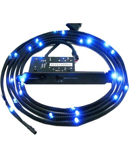 Sleeved blauwe LED Kit, 1 meter