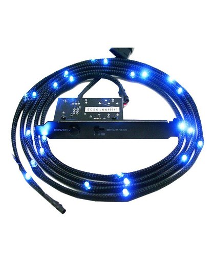 Sleeved blauwe LED Kit, 2 meter