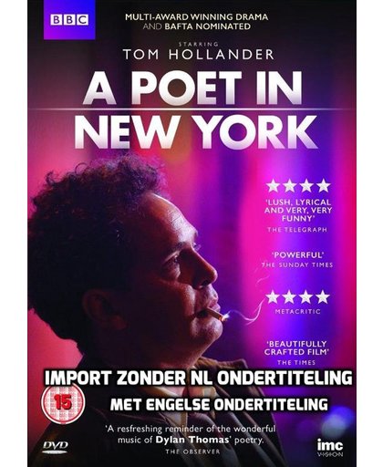 A Poet In New York - The multi-award winning drama about Dylan Thomas ( BBC ) starring Tom Hollander. [DVD]