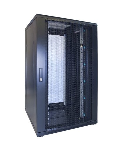 27U serverkast met geperf deur 800x800mm
