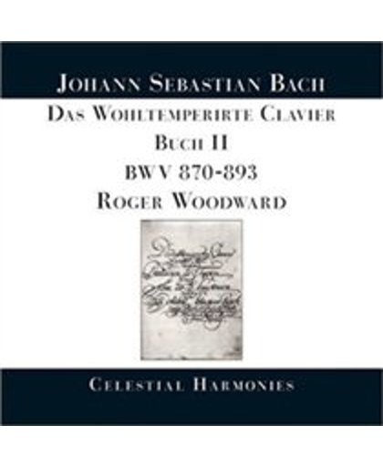 Well-Tempered Clavier,  Book Ii With, J.S. Bach,