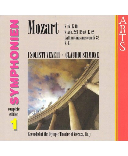 Mozart: Symphonien, Vol. 1