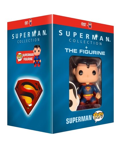 Superman collection 1 t/m 5 incl. Funko poppetje