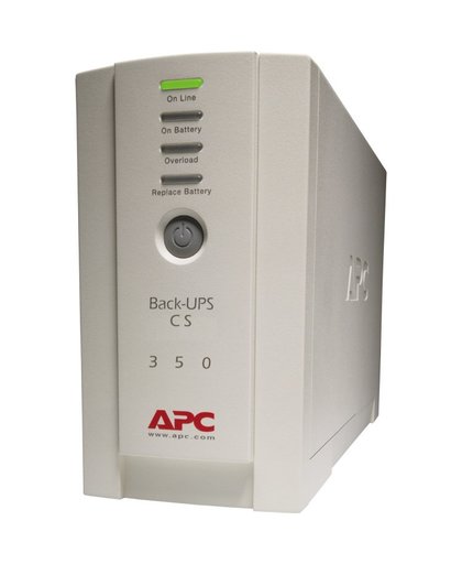 APC Back- 350VA noodstroomvoeding 4x C13 uitgang, USB UPS