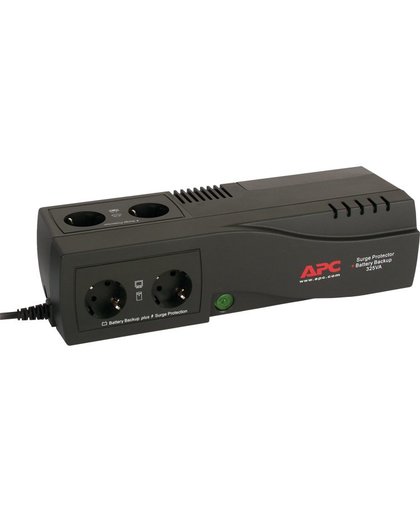 APC Back- 325VA noodstroomvoeding 4x stopcontact UPS