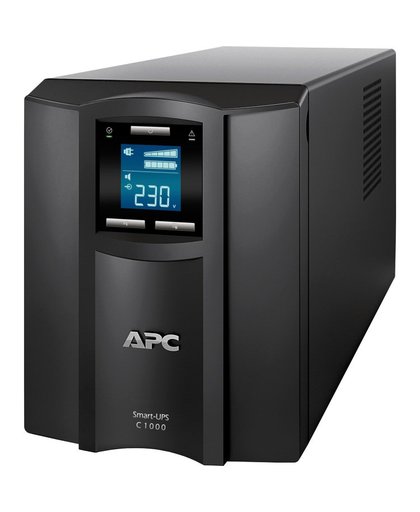APC Smart- 1000VA noodstroomvoeding 8x C13 uitgang, USB UPS