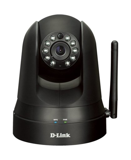 D-Link DCS-5009L IP-beveiligingscamera Binnen Dome Zwart 640 x 480 Pixels