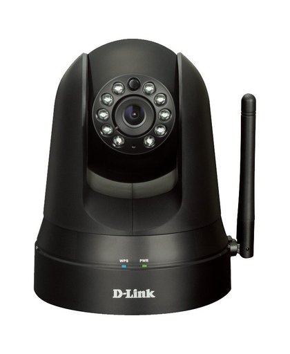 D-Link DCS-5010L bewakingscamera Binnen Dome Zwart 640 x 480 Pixels