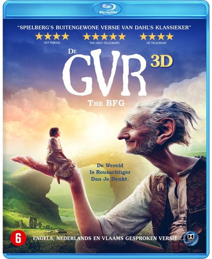 De GVR (Grote Vriendelijke Reus) (3D Blu-ray)