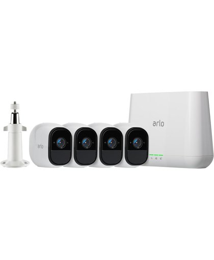 Arlo Pro slim beveiligingssysteem met 4 camera's