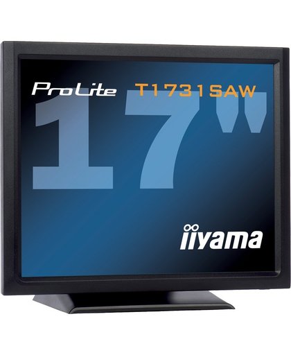 iiyama ProLite T1731SAW-B1 17" 1280 x 1024Pixels Single-touch Tafelblad Zwart touch screen-monitor