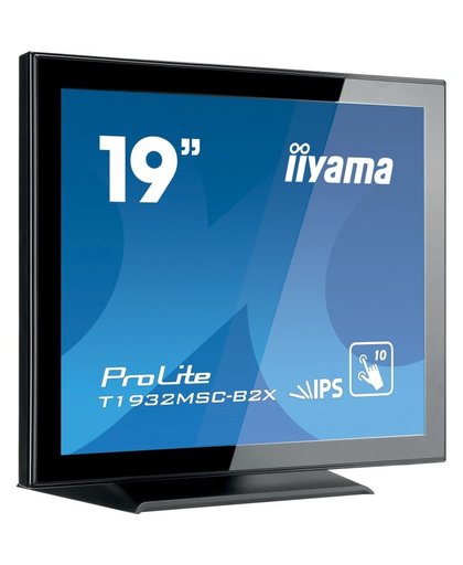 iiyama ProLite T1932MSC-B2X touch screen-monitor 48,3 cm (19") 1280 x 1024 Pixels Zwart Multi-touch