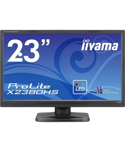 iiyama ProLite X2380HS 23" Full HD LED Mat Flat Zwart computer monitor
