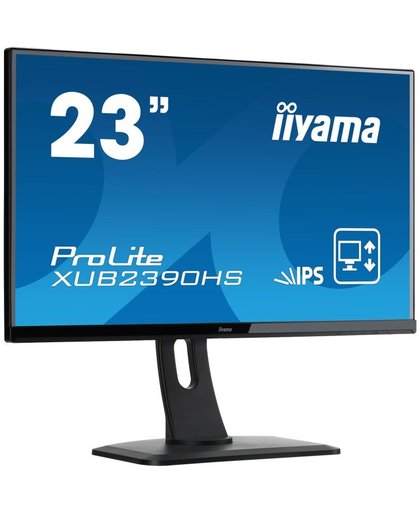 iiyama ProLite XUB2390HS-B1 23" Full HD LED Mat Flat Zwart computer monitor LED display