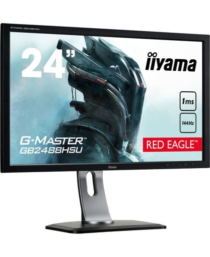 iiyama G-MASTER GB2488HSU-B3 24" Full HD LED Mat Flat Zwart computer monitor