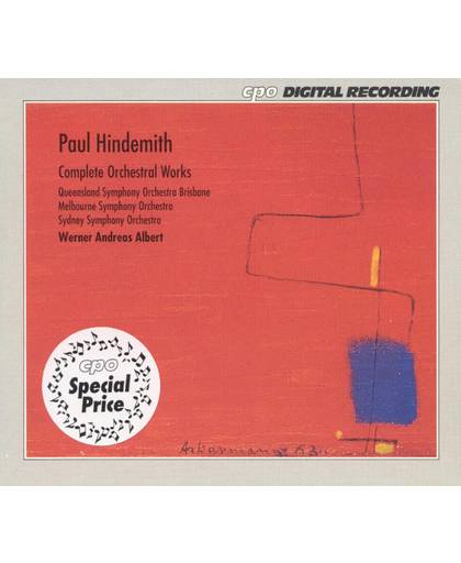 Hindemith: Complete Orchestral Works Vol 1 / Albert , et al