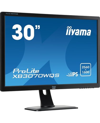 iiyama ProLite XB3070WQS-B1 computer monitor 76,2 cm (30") Wide Quad HD LED Flat Mat Zwart