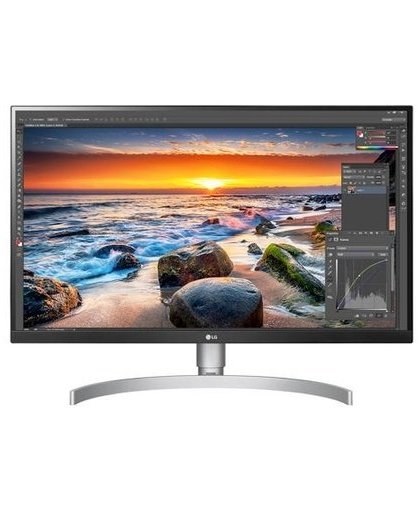 LG 27UK850-W LED display 68,6 cm (27") 4K Ultra HD Flat Zwart, Wit