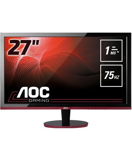 AOC Gaming G2778VQ computer monitor 68,6 cm (27") Full HD Flat Zwart, Rood