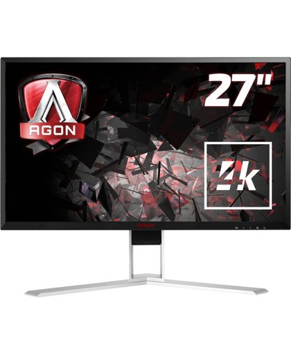 AOC Gaming AG271UG computer monitor 68,6 cm (27") 4K Ultra HD LED Flat Zwart, Rood, Wit