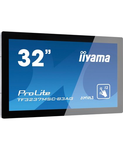 iiyama ProLite TF3237MSC-B3AG 31.5" 1920 x 1080Pixels Multi-touch Capacitief Zwart touch screen-monitor