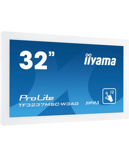 iiyama ProLite TF3237MSC-W3AG 31.5" 1920 x 1080Pixels Multi-touch Capacitief Wit touch screen-monitor