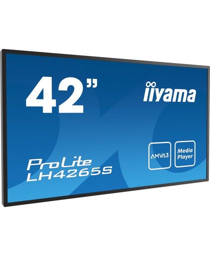 iiyama LH4265S Digital signage flat panel 42" LED Full HD Zwart