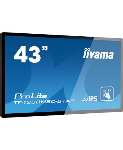iiyama TF4338MSC-B1AG beeldkrant 108 cm (42.5") LED Full HD Interactive flat panel Zwart