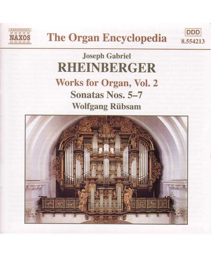 Organ Encyclopedia - Rheinberger: Organ Works Vol 2 / Rubsam