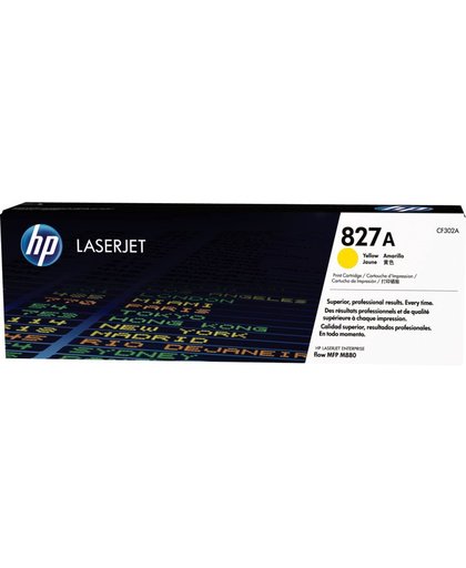 HP 827A Lasertoner 32000 pagina's Geel
