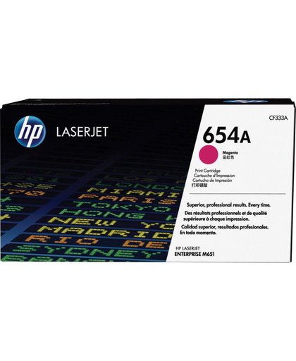 HP 654A Lasertoner 15000 pagina's Magenta