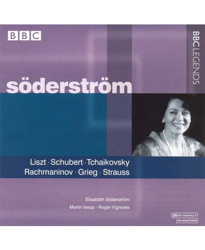Soderstrom sings Liszt, Schubert, Tchaikovsky, etc.