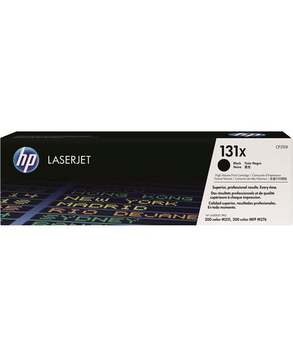 HP 131X Lasertoner 2400 pagina's Zwart