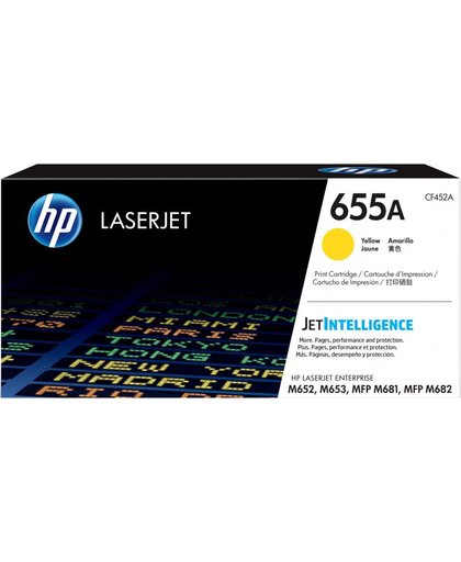 HP 655A Lasertoner 10500 pagina's Geel