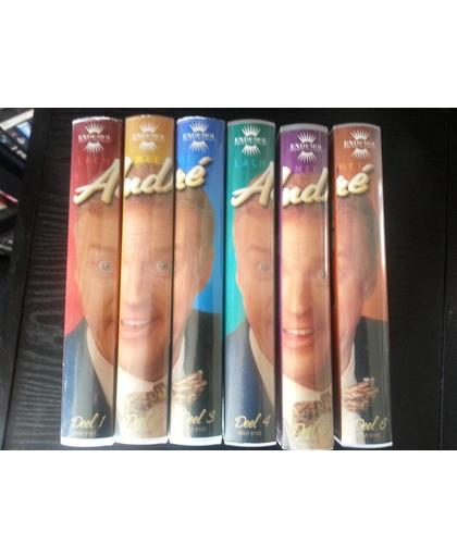 Lach mee met André Deel 1 t/m 6 op VHS