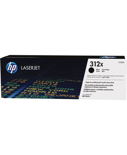 HP 312X Lasertoner 4400 pagina's Zwart