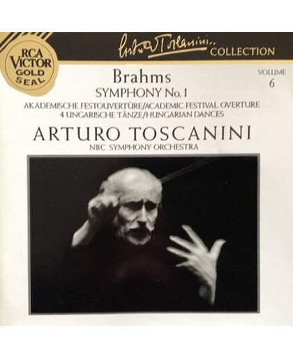 1-CD BRAHMS - SYMPHONY NO. 1 - ARTURO TOSCANINI