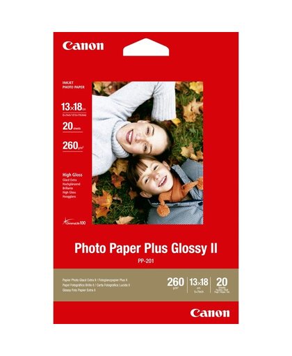 Canon Paper PP-201 (5X7, 20 Sheets) pak fotopapier