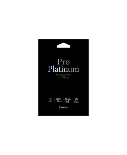 Canon PT-101 - Pro Platinum Photo 10x15cm, 20 sheets pak fotopapier