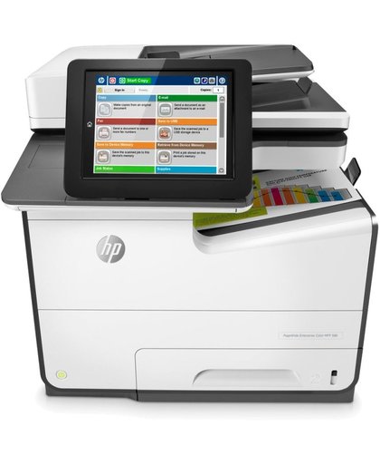 HP PageWide Enterprise Color 586f Thermische inkjet 50 ppm 1200 x 1200 DPI A4